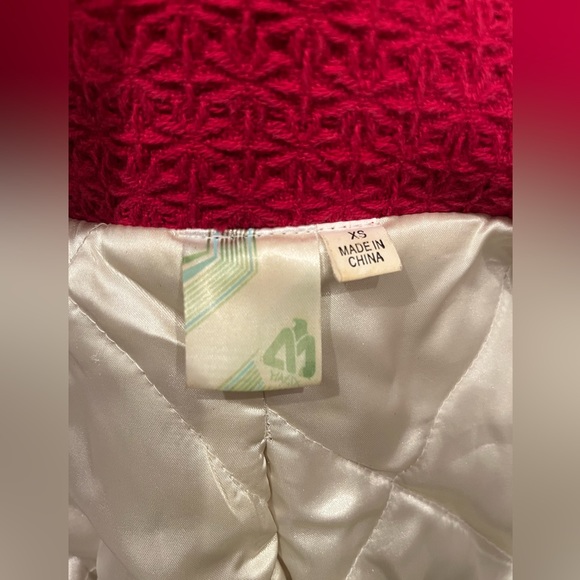 Red Matix Coat - Picture 5 of 6